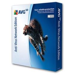 AVG Anti-Virus Network 8, 10 lic. (12 měs.) SN DVD