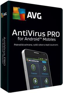 AVG AntiVirus Pro for Android 1 Device, 3 roky, elektronicky avp.1.36m