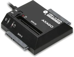AXAGO ADSA-3S clone adapter, redukce USB na 3x SATA