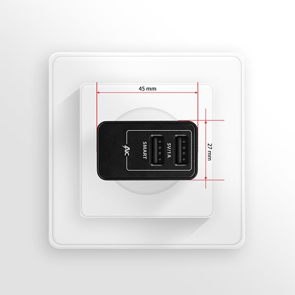 AXAGON ACU-DS16, SMART nabíjačka do siete
