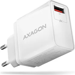 AXAGON ACU-QC19W, sieťová nabíjačka QC, biela