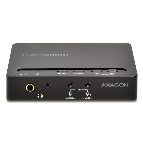 AXAGON ADA-71 SOUNDbox USB real 7.1 audio adapter