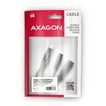 AXAGON ADA-HCPD, USB-C na 3,5 mm jack - Hi-Res DAC audio adaptér, 384 kHz/32bit, stereo, PD 60W 3A