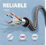AXAGON ADE-CM50, adaptér USB-C na Gigabit Ethernet (5 m)
