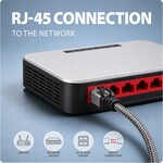 AXAGON ADE-CM50, USB-C Gigabit Ethernet adaptér (5m)