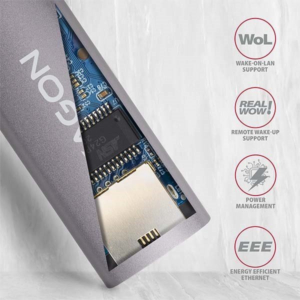 AXAGON ADE-TR USB-A 3.2 Gen 1- 1 Gigabit Ethernet
