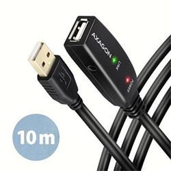 AXAGON ADR-210, USB 2.0 A-M -> A-F active extension / repeater cable, 10m