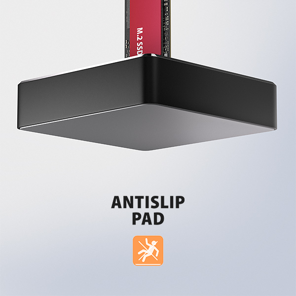 AXAGON ADSA-M2C11, dokovacia stanica USB-C s rýchlosťou 10 Gb/s pre 1× SSD M.2 NVMe/SATA