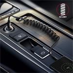 AXAGON BUCM-CM10TB, TWISTER kábel USB-C <-> USB-C, 0,6 m, USB 2.0, PD 60W 3A, ALU, tpe, čierny