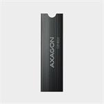 AXAGON CLR-M2L6, hliníkový chladič pre M.2 2280 SSD, 6 mm