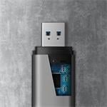 AXAGON CRE-SAC, externá čítačka USB-C + USB-A