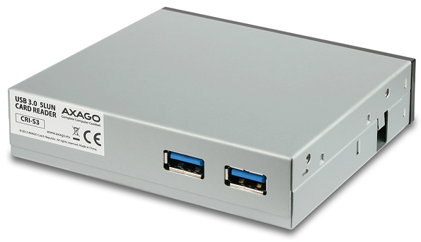 AXAGON CRI-S3 interní 3,5" USB 3.0 čtečka