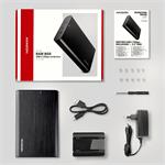 AXAGON EE35-A6C, USB-C 5Gb/s - SATA 6G 3,5" kovový box RAW, bez skrutiek