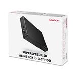 AXAGON EE35-XA3 ALINE box, čierny