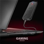 AXAGON EEM2-GAM, USB-C 10Gb/s - NVMe a SATA SSD GAME M.2 box, bez skrutiek