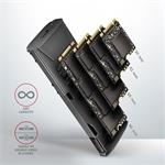 AXAGON EEM2-GTS, USB-C 3.2 Gen 2 - M.2 NVMe SSD kovový THIN box, bez skrutiek