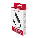 AXAGON HMA-GL3A, USB 3.2 Gén 1 húb, porty 3x USB-A + Gigabit Ethernet