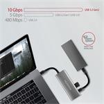 AXAGON HMC-5G2 USB-C 3.2 Gen 2 hub Speedster 5H w. HDMI