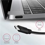 AXAGON HMC-5G21, rozbočovač USB 10 Gb/s, 2x USB-A, 2x USB-C, HDMI 4k/30, PD 60W, kábel USB-C 13 cm