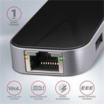 AXAGON HMC-6GL, USB 3.2 Gen 1 hub