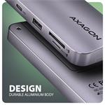 AXAGON HMC-6GM2, rozbočovač USB-C 10Gbps GEN2COMBO 6v1