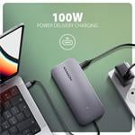 AXAGON HMC-6GM2, USB-C 10Gbps GEN2COMBO 6in1 hub