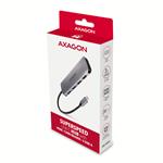 AXAGON HMC-HCR3A, rozbočovač USB 3.2 Gen 1, 3x porty USB-A, HDMI 4k/30Hz, SD/microSD, kábel USB-C 20 cm