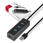 AXAGON HUE-S2BL 4x USB3.0 Charging hub 1.2m kabel