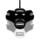 AXAGON HUE-X3 USB Trinity Hub 4port černý