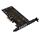 AXAGON PCEM2-D PCIe NVMe+NGFF M.2 adaptér