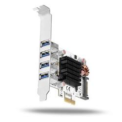 AXAGON PCEU-43VQ, HQ PCIe řadič 4x USB3.0