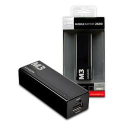AXAGON PWB-M3 MINI power banka 2600mAh
