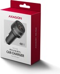AXAGON PWC-PQ48 nabíjačka do auta 48 W, USB-A + USB-C, PD3.0/PPS/QC4+/SFC/Apple