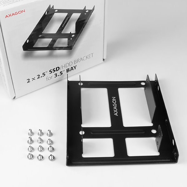 AXAGON RHD-225 3,5" redukcia pre 2x 2,5"