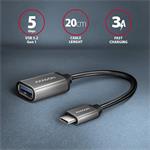 AXAGON RUCM-AFAC káblová redukcia USB-C male USB-A female, 20cm