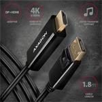 AXAGON RVD-HI14C2, DisplayPort -> HDMI 1.4 redukce / kabel 1.8m
