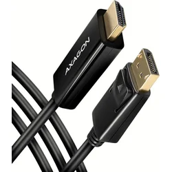 AXAGON RVD-HI14C2, redukcia DisplayPort -> HDMI 1.4 / kábel 1,8 m