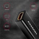 AXAGON RVDM-HI14N, redukcia / adaptér miniDisplayPort -> HDMI 1.4