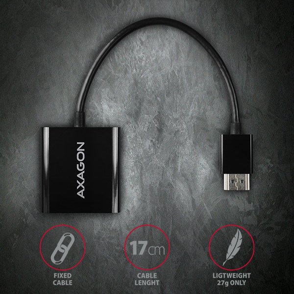 AXAGON RVH-VGN HDMI > VGA adaptér
