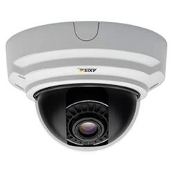 AXIS IP kamera P3343 12mm SVGA day/night fixed dome, 1280x1024 (30fps), H.264 (MPEG-4 Part 10/AVC), Motion JPEG, PoE