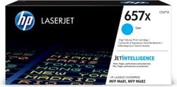 Azúrová tlačová kazeta HP 657X s vysokou výťažnosťou, LJ, CF471X