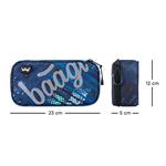 BAAGL SET 3 Skate štruktúry: batoh, puzdro na ceruzky, taška