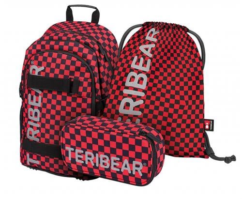 BAAGL SET 3 Skate TERIBEAR: batoh, peračník a taška