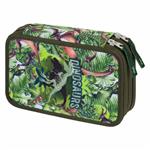 BAAGL SET 5 Shelly Dinosaur: aktovka, puzdro na ceruzky, taška, zakladače, krabica