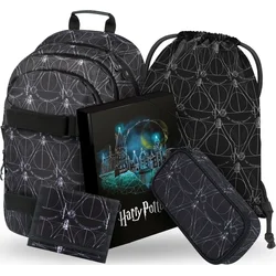 BAAGL SET 5 Skate Harry Potter Relikvie smrti: batoh, penál, sáček, desky, peněženka