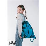 BAAGL Školská taška na topánky Butterfly