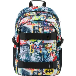 BAAGL Školský batoh Skate Batman Comics