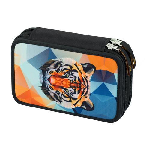 BAAGL Školský peračník dvojitý Tiger