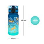 BAAGL Tritanová fľaša na pitie Gradient Les 350 ml