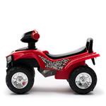Baby Mix Dětské odrážedlo se zvukem Čtyřkolka zelená